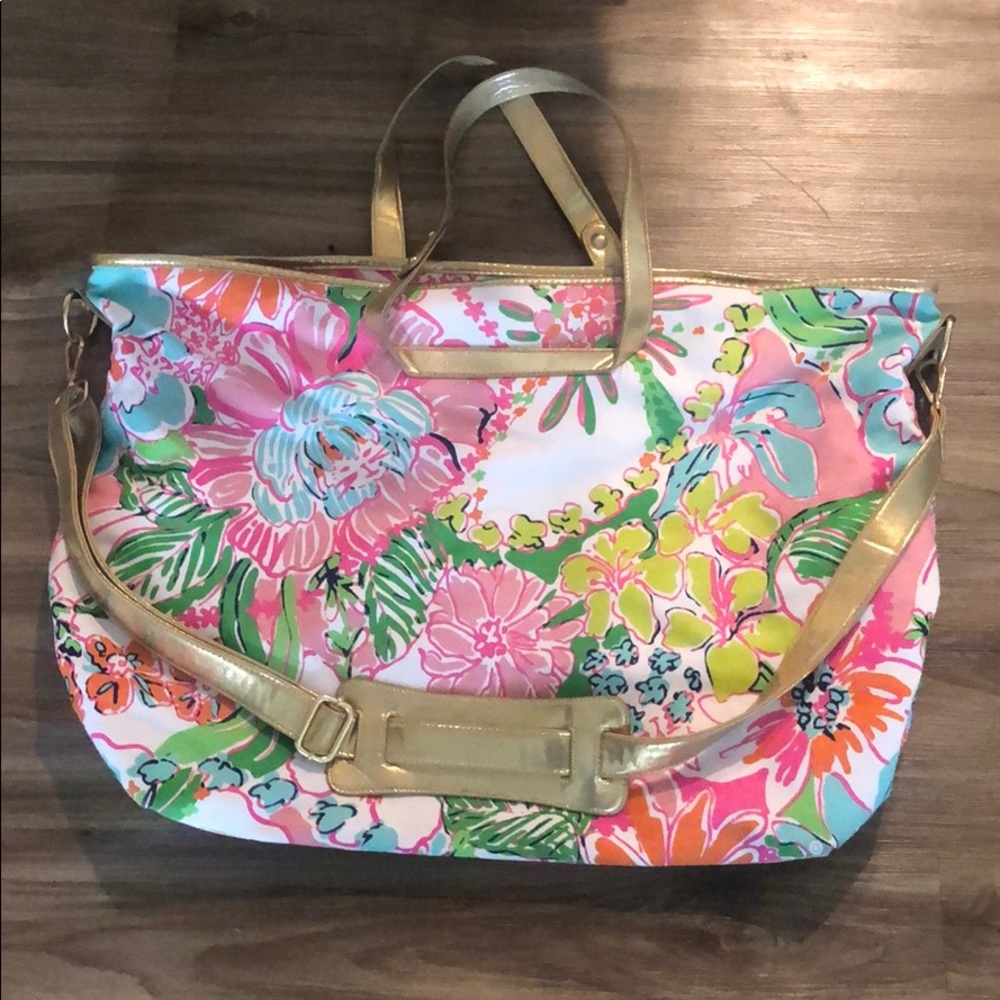 Lilly Pulitzer (Target) weekender travel bag